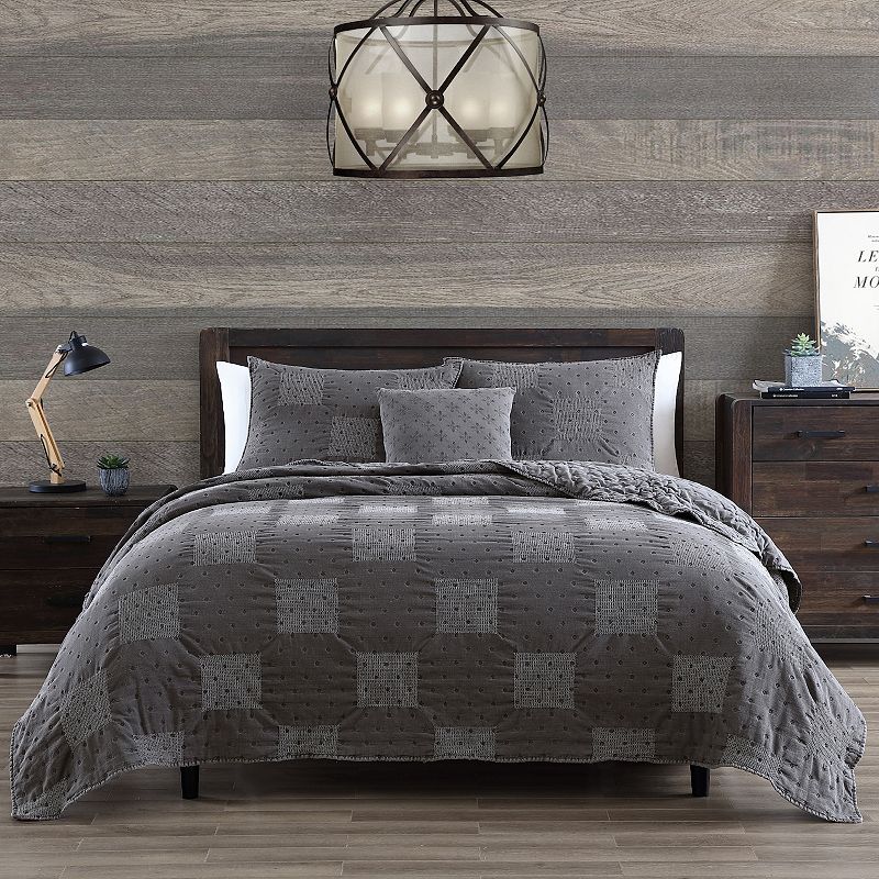 Modern Threads Stone Washed Quilt Set with Shams