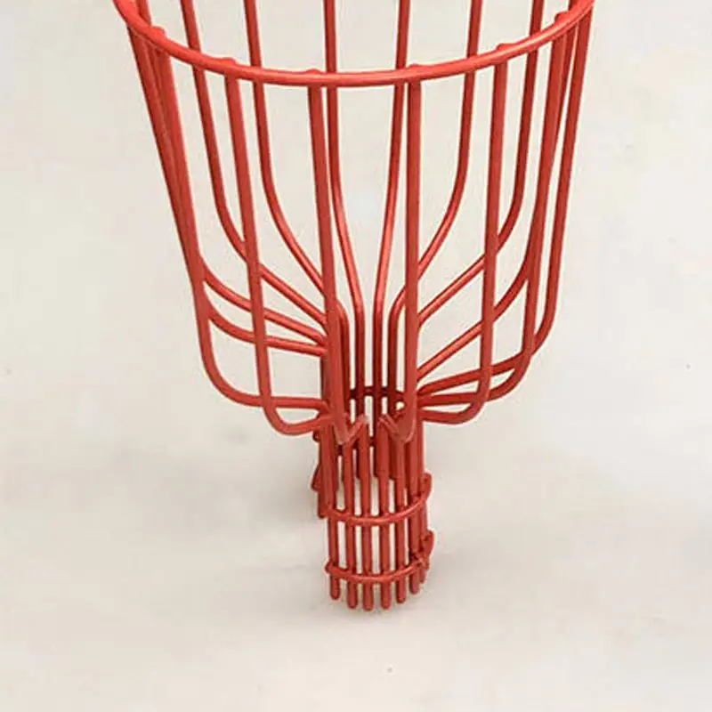 Iron Metal Fruit Picker Basket for Picking Persimmon Berry Garden Hand Tools