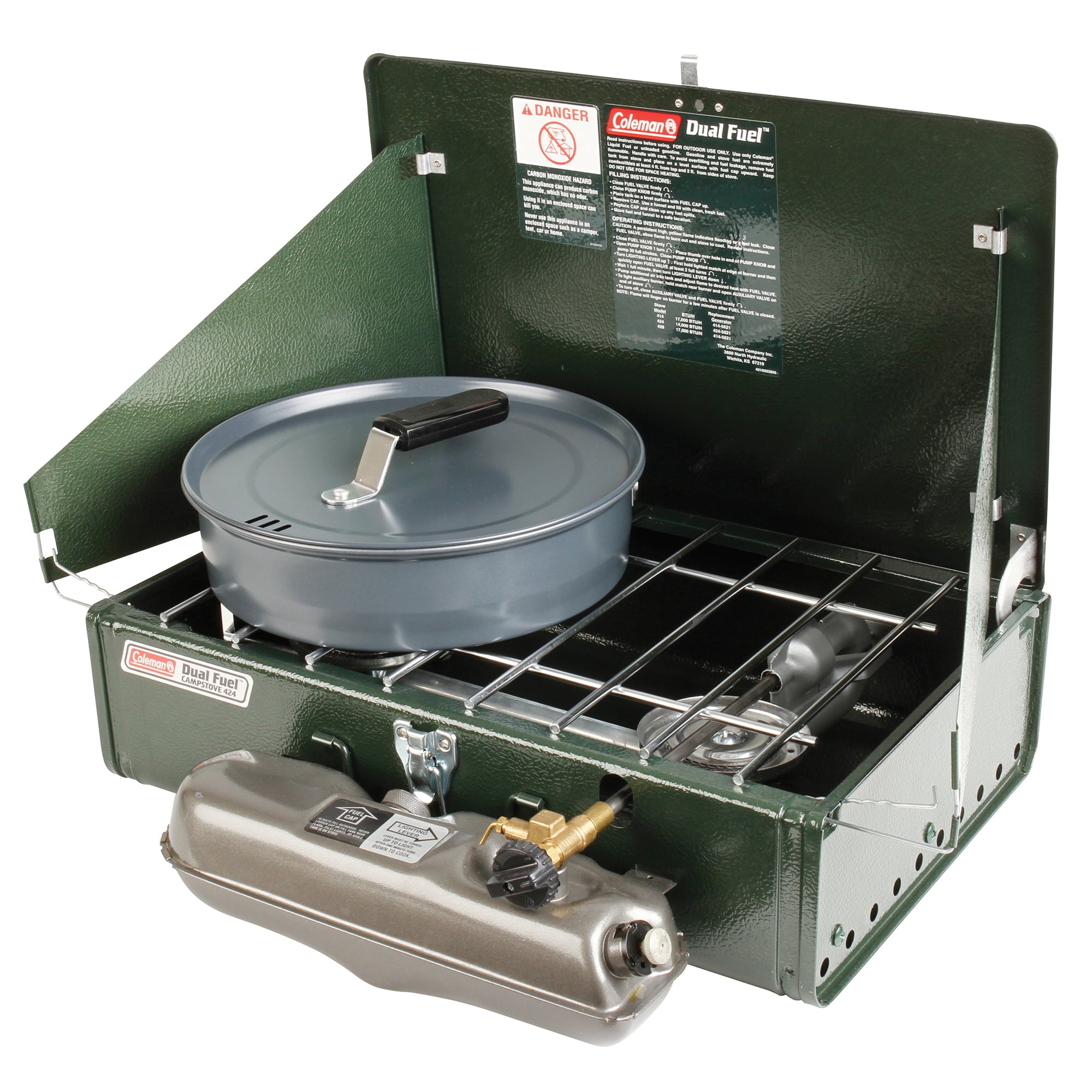 Coleman Dual Fuel 2-Burner Stove