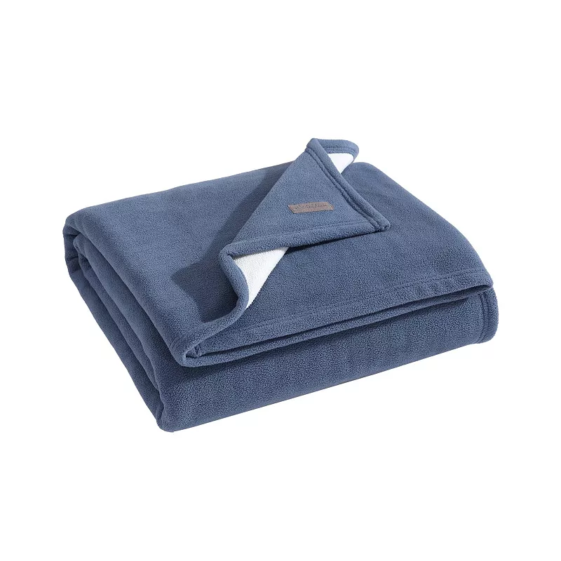 Eddie Bauer Reversible Solid Throw