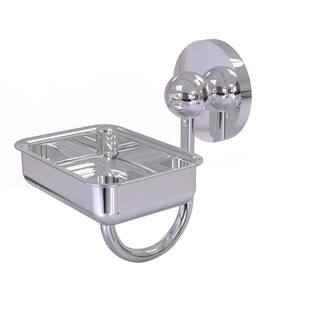 Allied Brass Prestige Skyline Wall Mounted Soap Dish in Polished Chrome P1032-PC