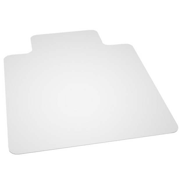 3 x27 x4 x27 Rectangle With Lip Solid Office Chair Mat Clear Emma And Oliver