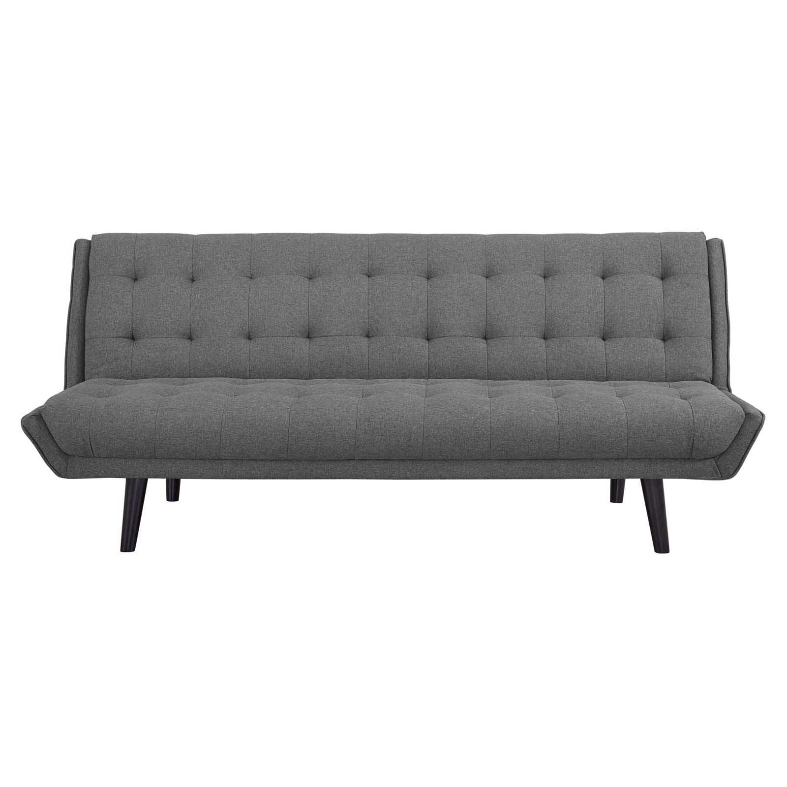 Modway Glance Tufted Convertible Fabric Sofa Bed