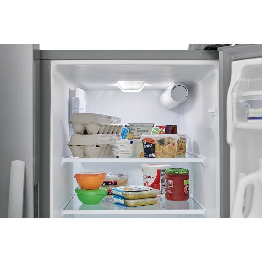 Frigidaire 36 in. 25.6 cu. ft. Side by Side Refrigerator in Stainless Steel Standard Depth FRSS2623AS