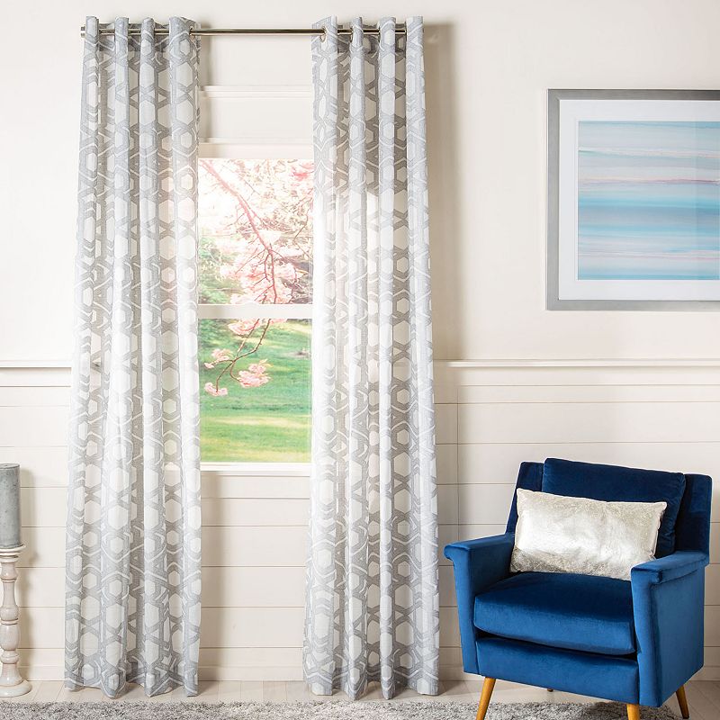 Safavieh Brenna 1-Panel Window Curtain