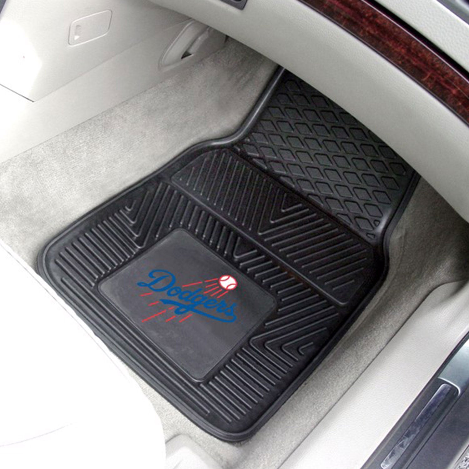 Los Angeles Dodgers 2-pc Vinyl Car Mats 17