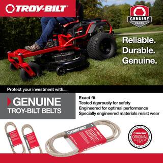 Troy-Bilt Original Equipment Transmission Drive Belt for Select Zero Turn Lawn Mowers OE# 954-04371 754-04317 490-501-Y069