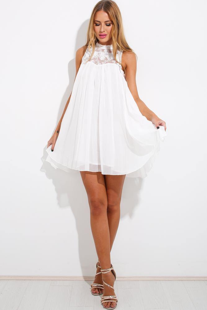 Little Miss Sunshine Dress White