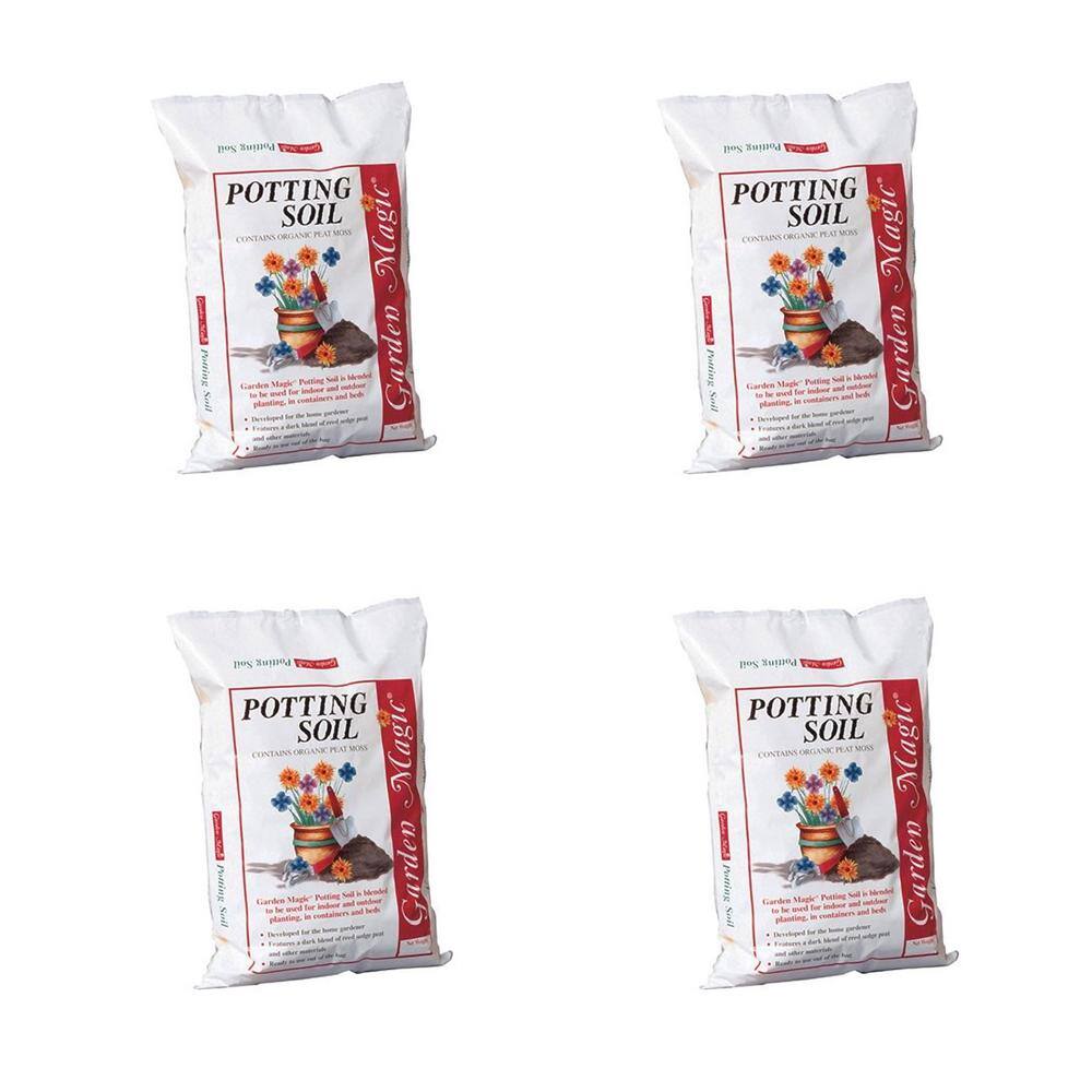 Garden Magic General Purpose Potting Soil Mix 20 lbs. Bag (4-Pack) 4 x 5720