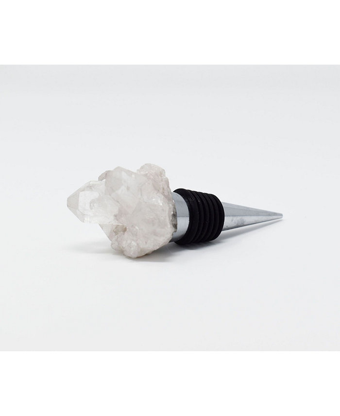 Nature's Decorations - Wine Stopper with Quartz