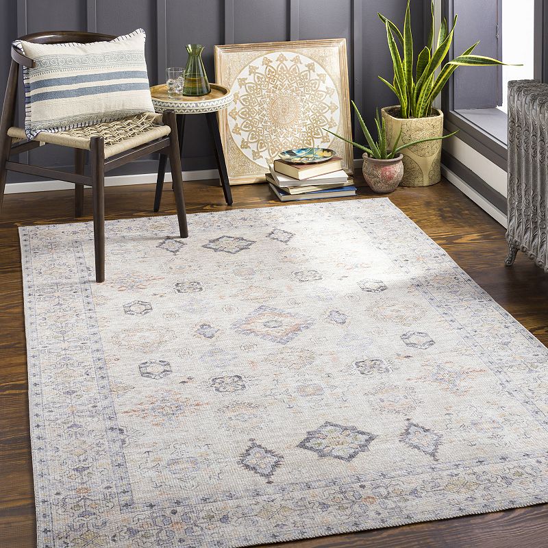 Decor 140 Abbott Traditional Washable Area Rug