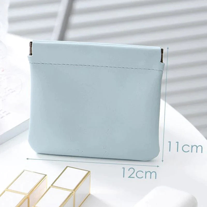 PU Leather Pocket Cosmetic Bag