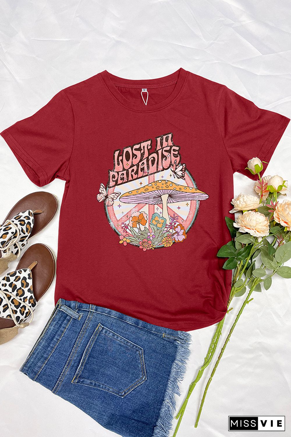 Lost In Paradise,Boho sublimation Graphic T-SHIRT Wholesale