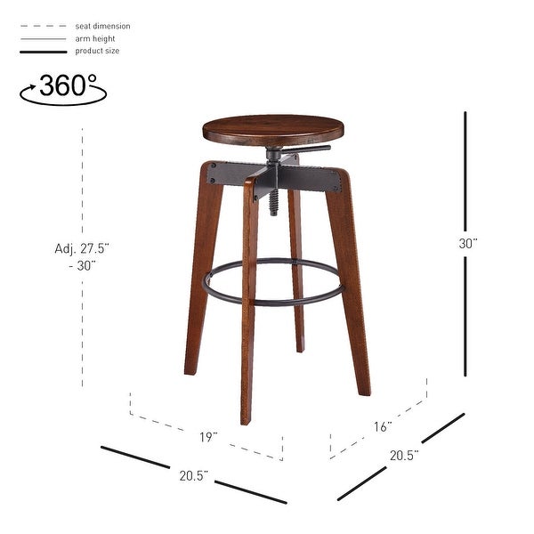 Nelson Adjustable Stool