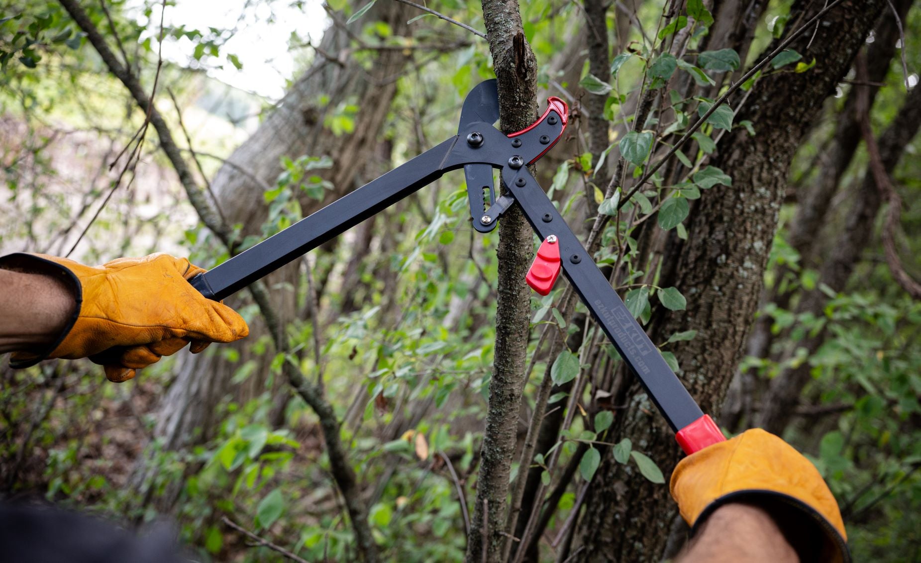 EZ Kut Lil G Ratchet Tree Loppers Ratchet Function - Sub Compact Lightweight Loppers and Pruners