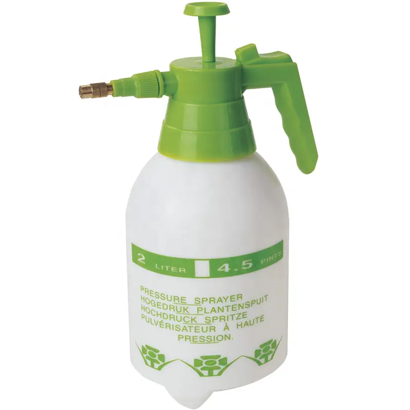 2L portable plastic hand pump garden pressure pesticide sprayer