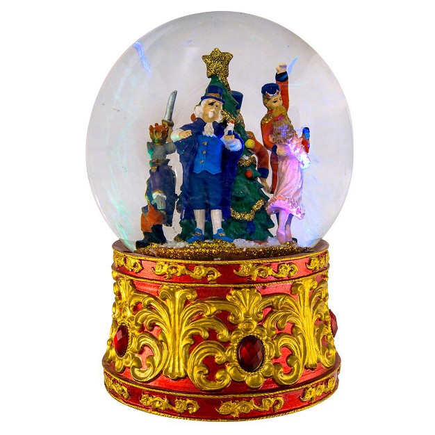 Kurt Adler 120mm Musical Lighted Nutcracker Waterglobe