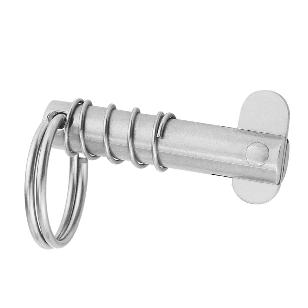 Quick Release Pin 316 Stainless Steel Marine Hardware Boat / Bimini Top 10x50mm