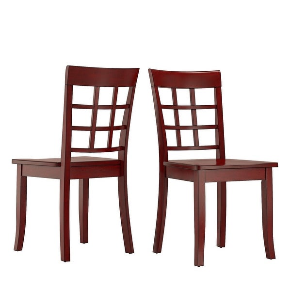 Wilmington II Window-back Dining Chairs (Set of 2) by iNSPIRE Q Classic