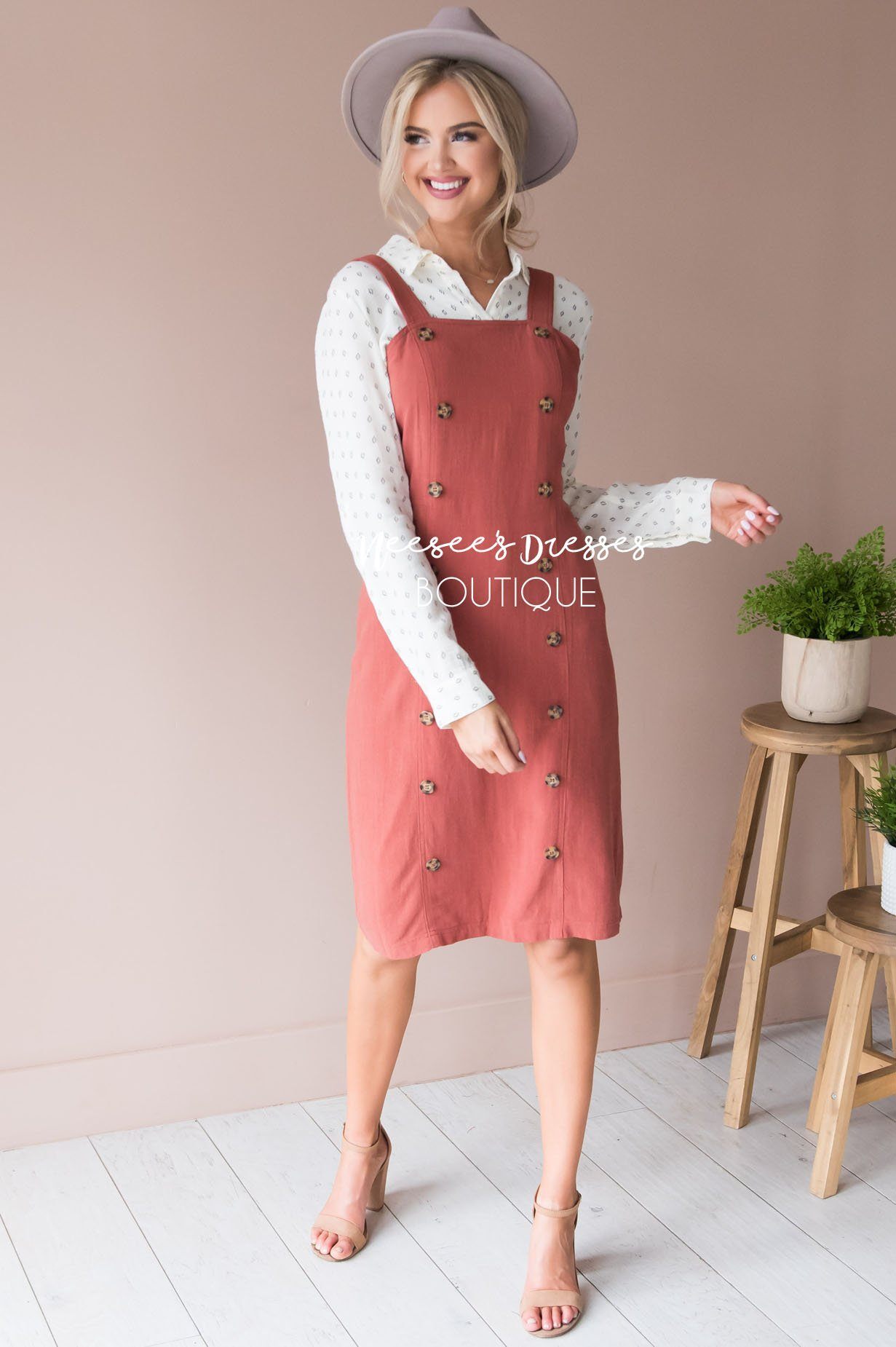 The Junie Overall Dress