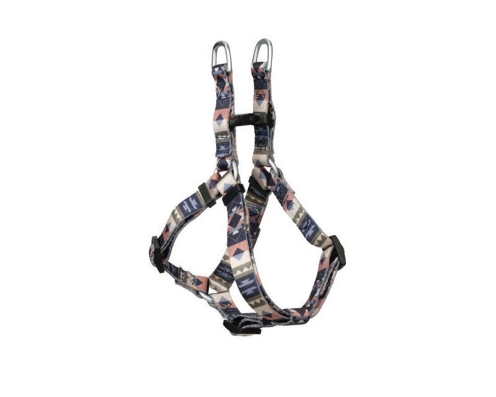 Terrain D.O.G.® Premium Patterned Dog Harness， Trekking West， Small - 07946-40-259