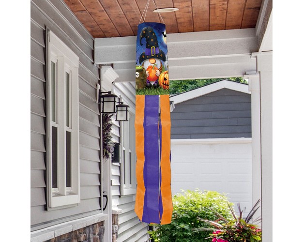 Briarwood Lane Halloween Halloween Gnomes Windsock Wind Twister 40x6