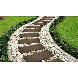 Envirotile 10 in. x 24 in. Earth Cobblestone Stair Tread MT5000803