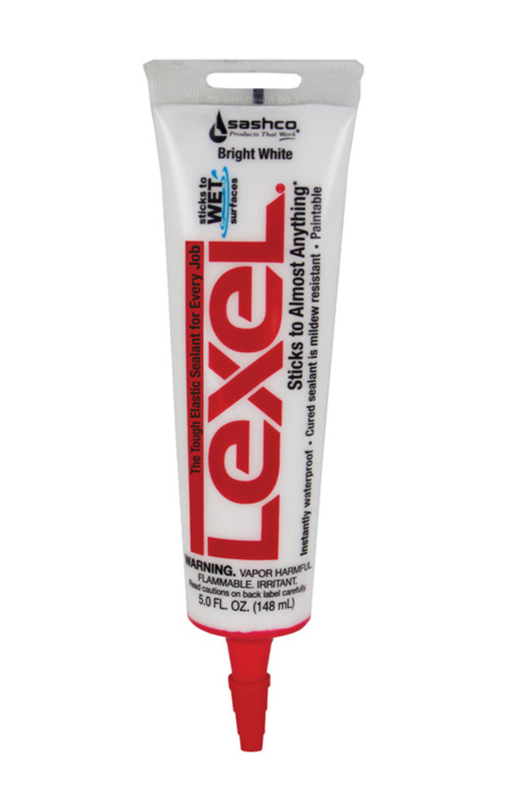 CAULK LEXEL VOC WHT 5 OZ