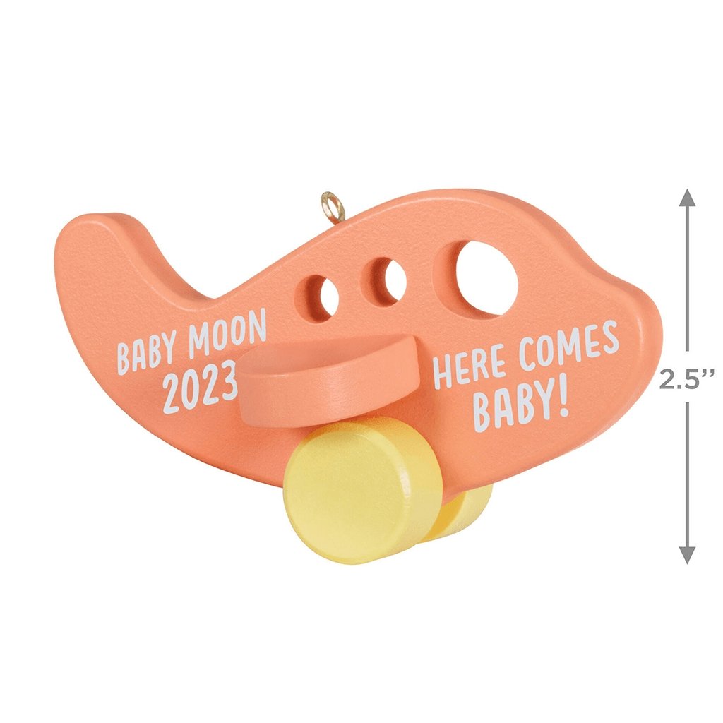 Hallmark  Babymoon 2023 Wood Ornament (236)