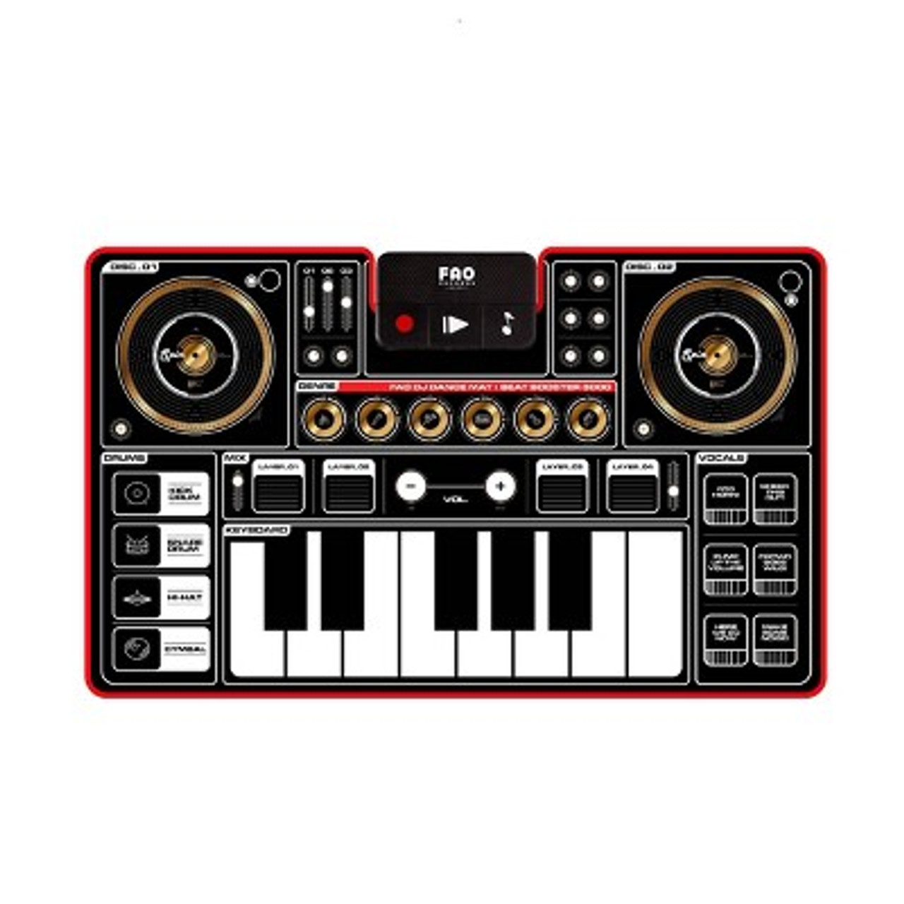 FAO Schwarz Dance Mixer Playmat