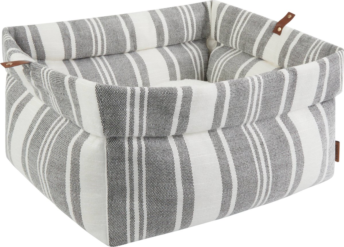 Frisco Farmhouse Deep Cuffed Cuddler Dog Bed