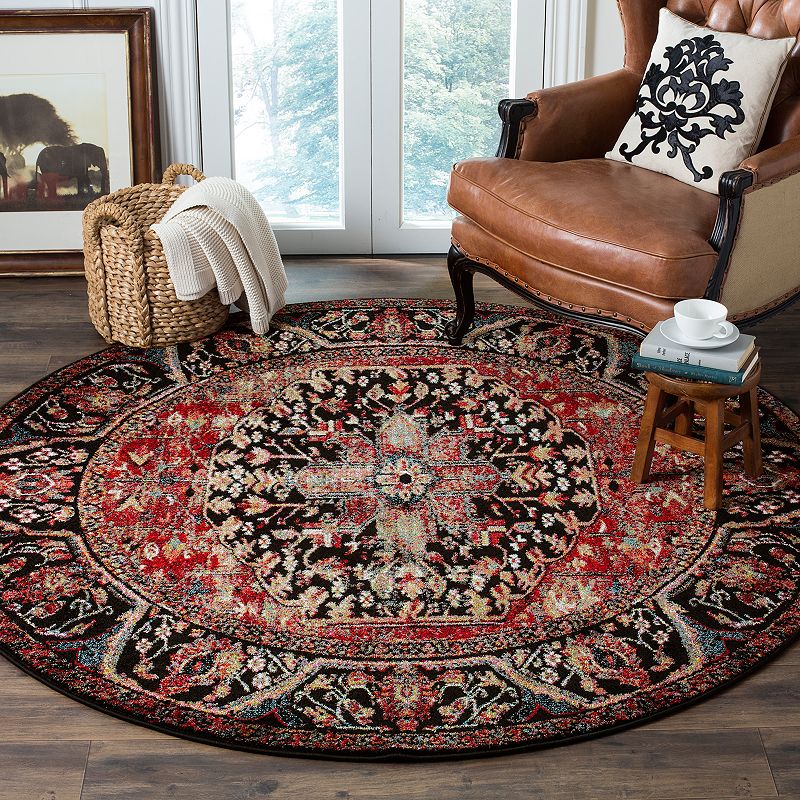 Safavieh Vintage Hamadan Thoros Framed Medallion Rug