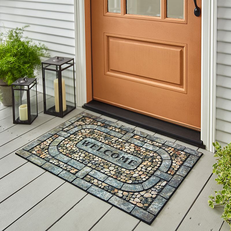 Mohawk® Home Doorscapes Welcome Garden Pebbles Doormat - 23 x 35