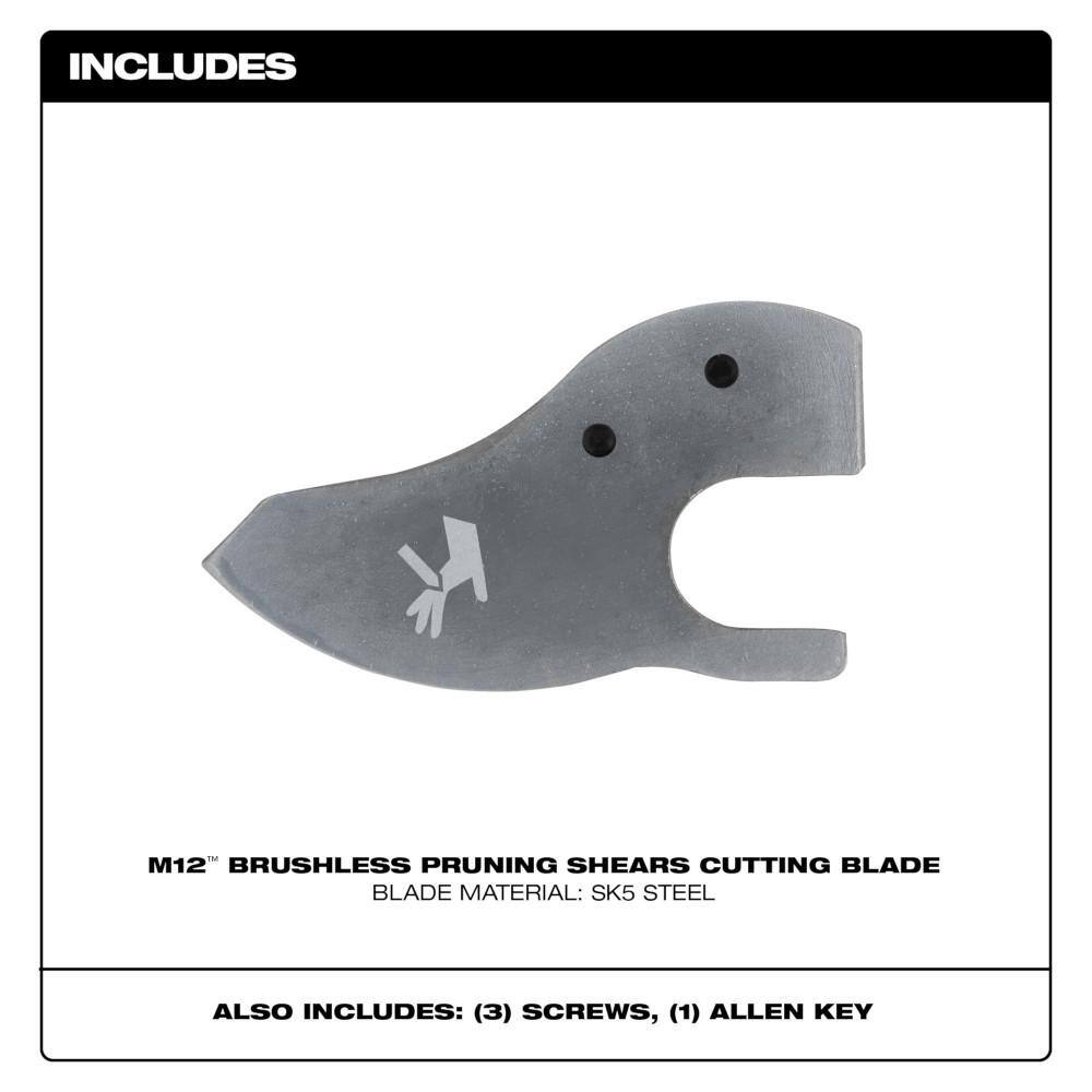 MW M12 Brushless Pruner Blades 48-44-2769