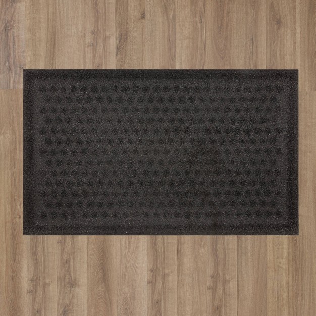 Impressions Dots Doormat Black Mohawk