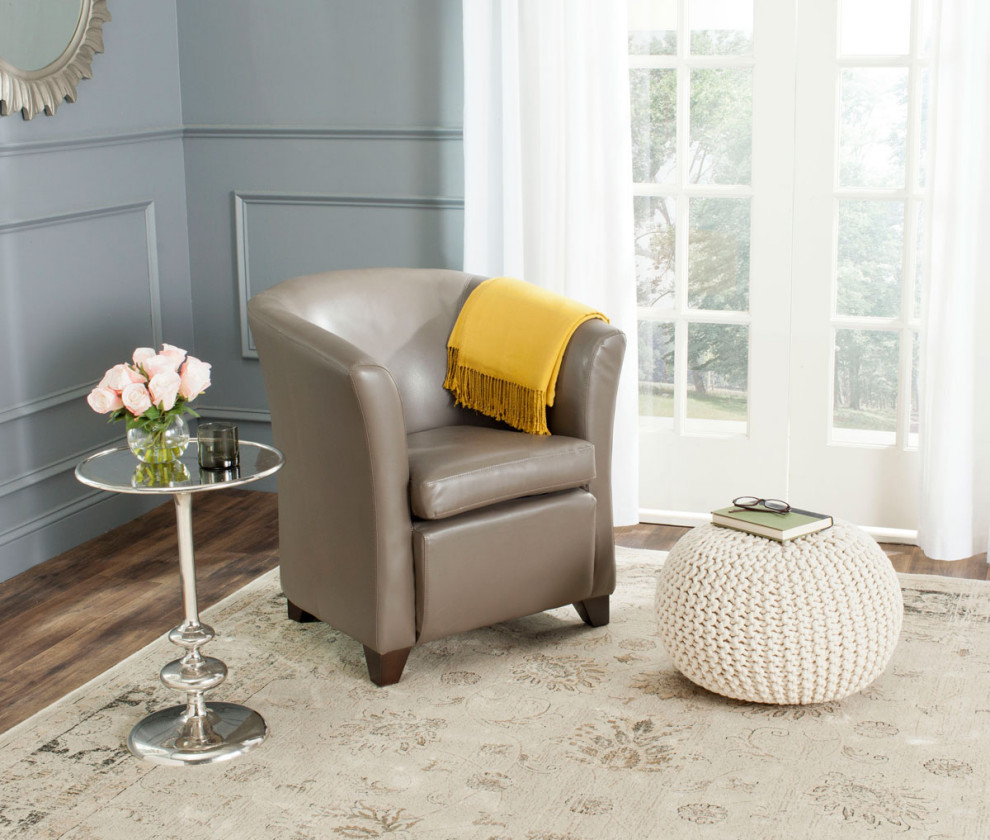 Raine Tub Chair Clay   Transitional   Armchairs And Accent Chairs   by V.S.D Furniture  Houzz