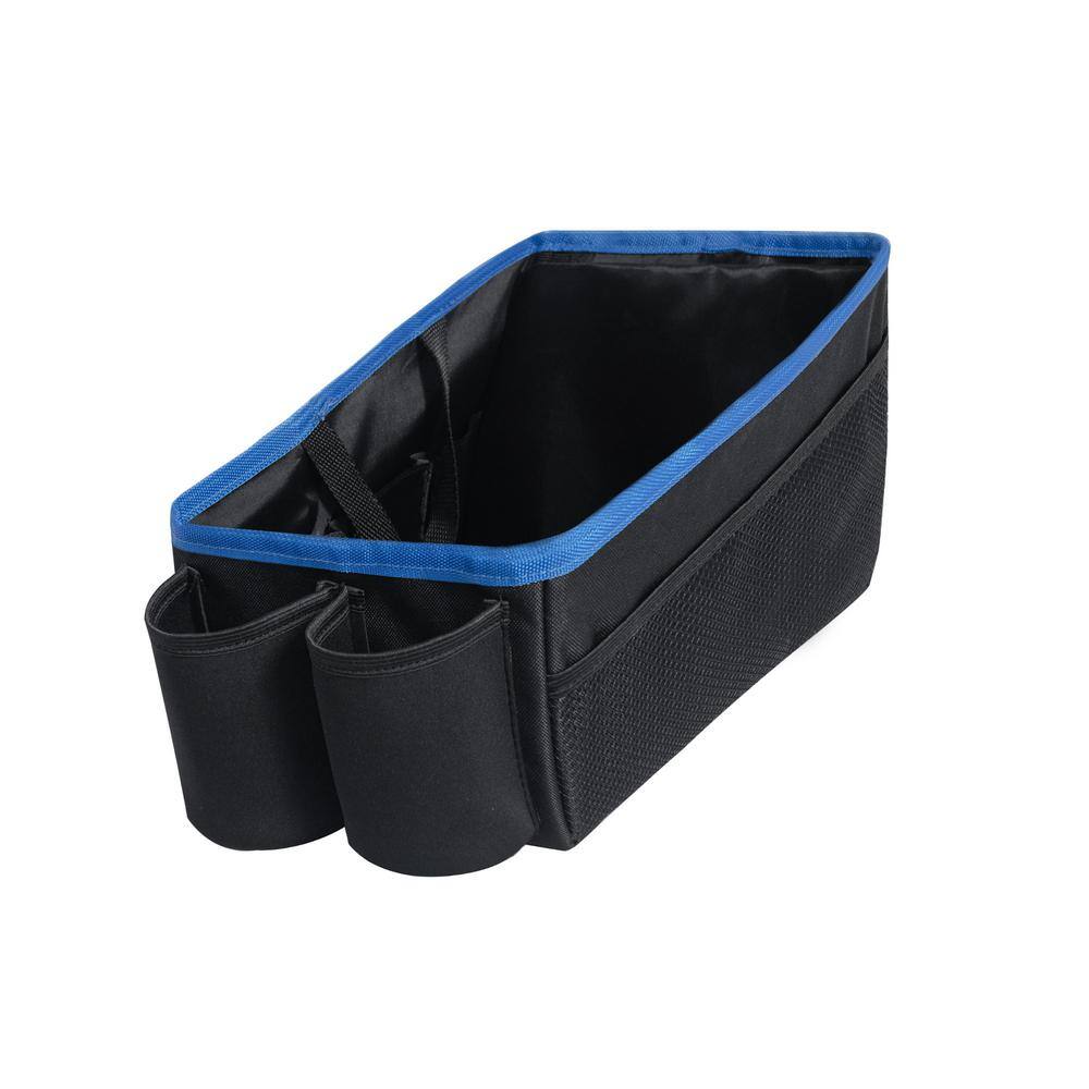 FH Group Multi-Use Tote Car Organizer with Cup Holders DMFH1135BLUE