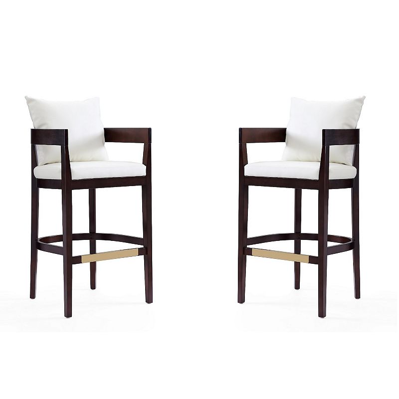 MANHATTAN COMFORT Ritz Bar Stool 2-piece Set