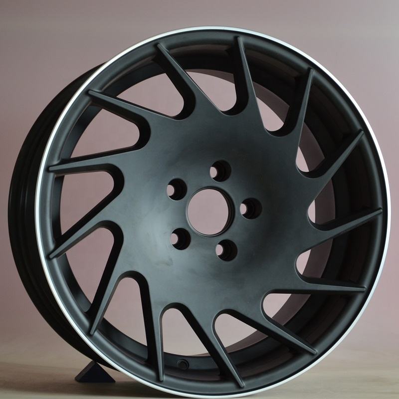 Black Machined Face Aftermarket oy Rims  18~22 inch 5x114/120 Passenger Car Wheels Direct Factory