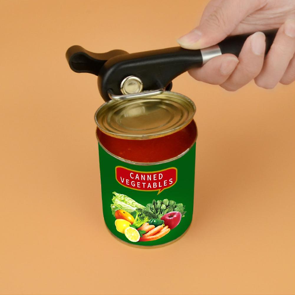 Stainless Steel Multi-Functional Manual Cans Opener Professional Tin-Opener for Home Use