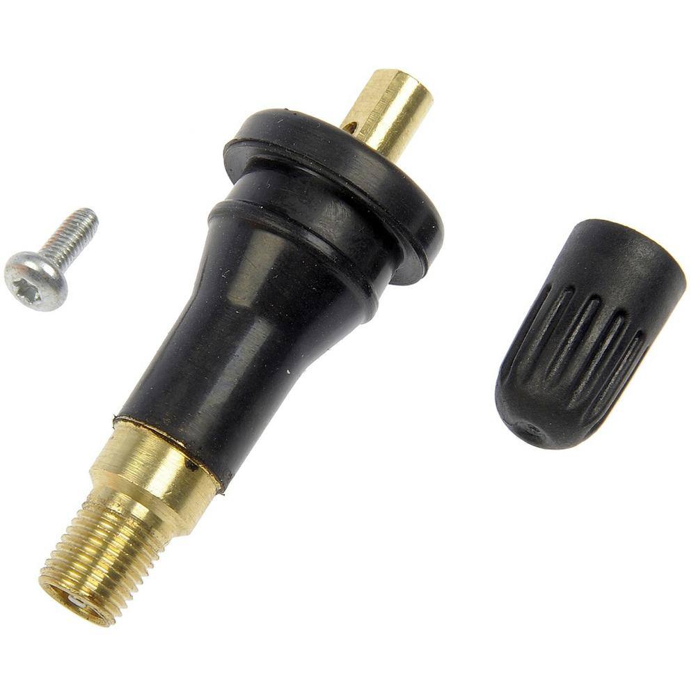 OE Solutions TPMS Service Kit - Replacement Rubber Snap-In Valve Stem with T-10 Torx Screw 609-155