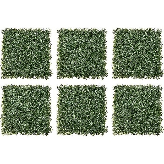 Flybold 20'' X 20'' Grass Wall Panels - Pack Of 6