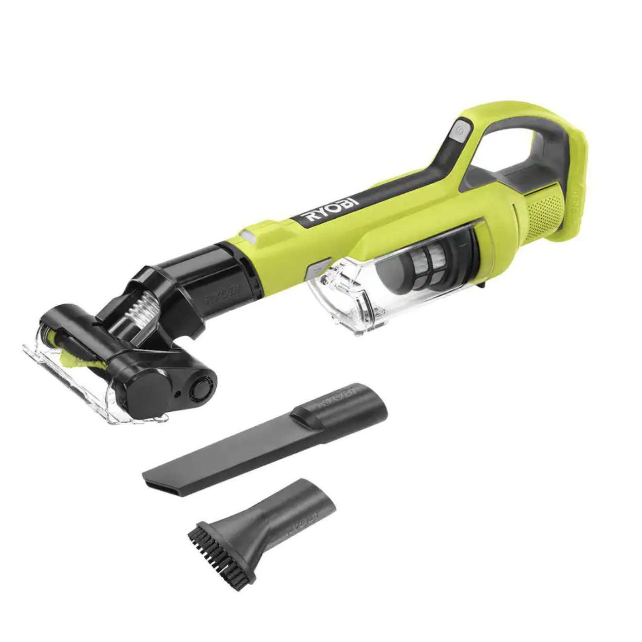 Ryobi One+ 18V Cordless Hand Vacuum With Powered Brush (Tool Only)