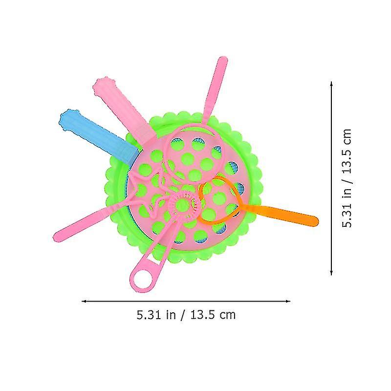 1 Set 17pcs Bubble Blowing Bars Wands Handheld Bubble Sticks (assorted Color)