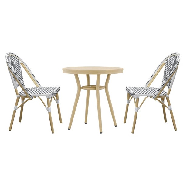 3pc Arna Patio Chair Set With Side Table Mibasics