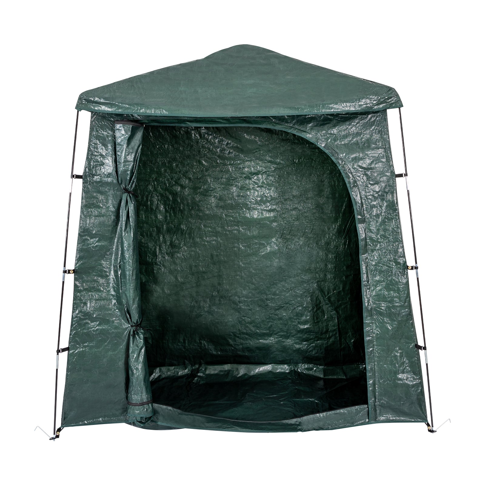 Miumaeov Bicycle Storage Shed Tent Waterproof Outdoor Bike Shed Portable Tent with Storage Bag 78.74*39.37*74.8in