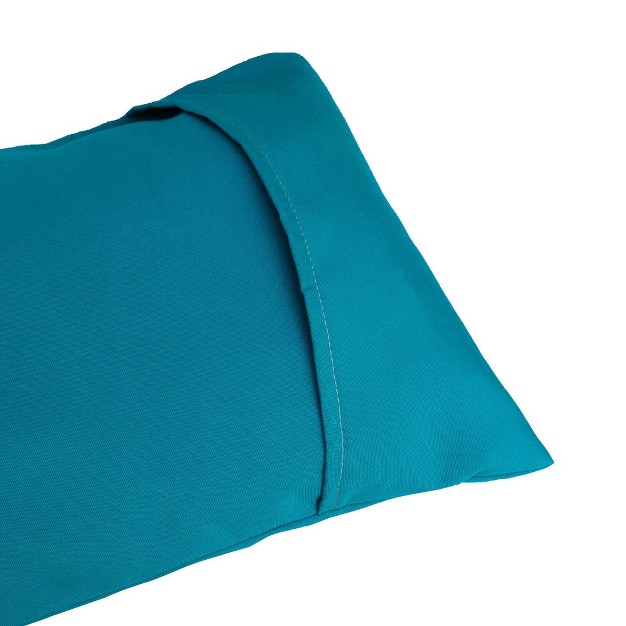 Algoma Deluxe Sunbrella Hammock Pillow Canvas Teal