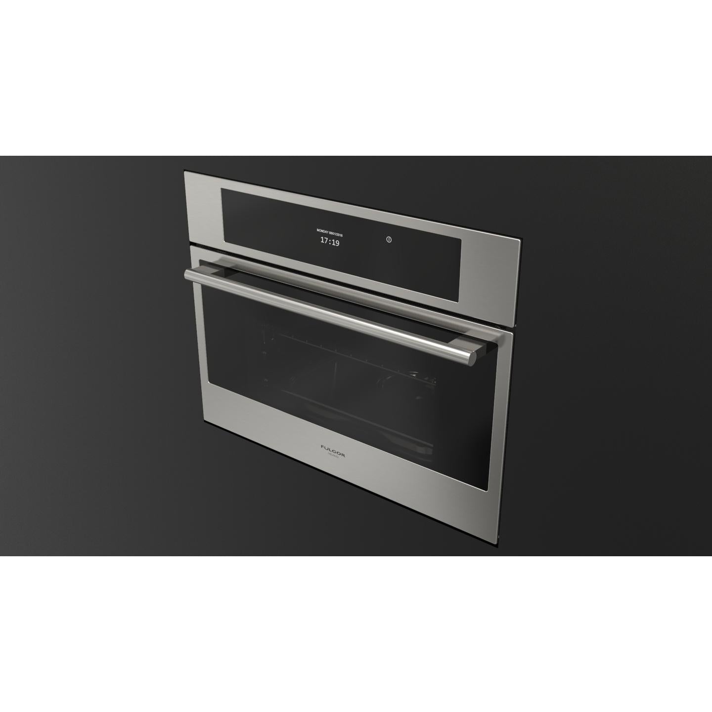 Fulgor Milano 24-inch Built-In Single Steam Wall Oven F7SCO24S1