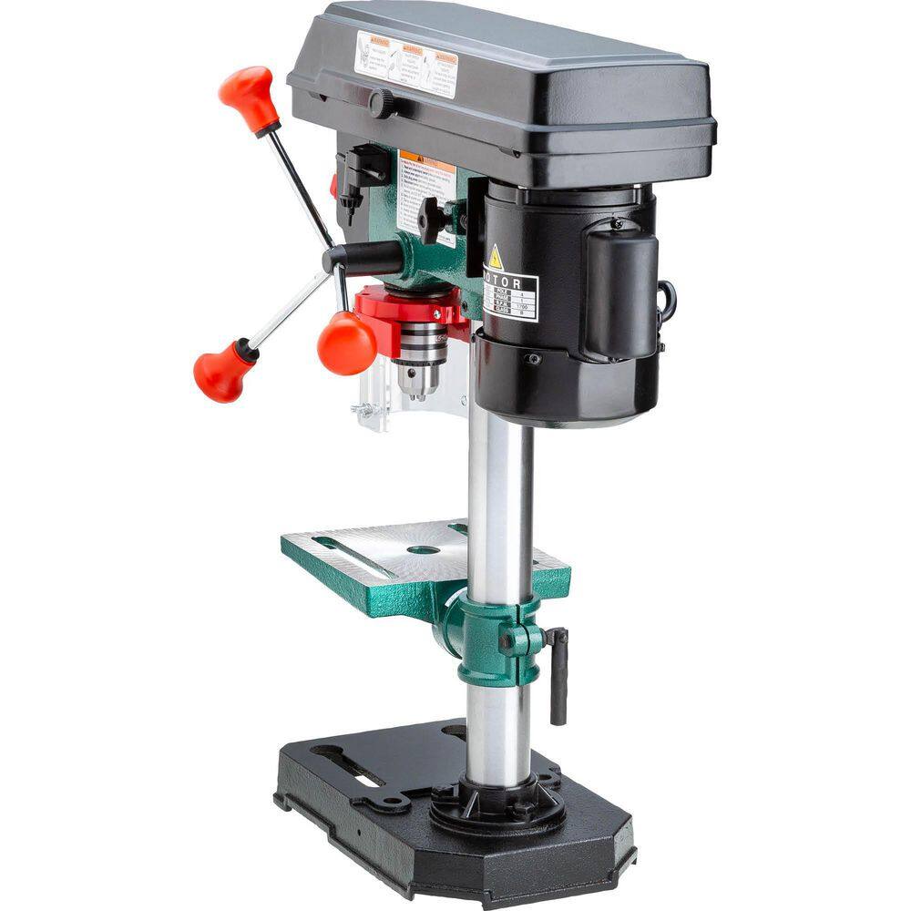 Grizzly Industrial 8 in. 5 Speed Benchtop Drill Press with 116 in.-112 in. Chuck G0925