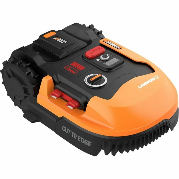 Worx Wr147 Landroid M 1 4 Acre Robotic Lawn Mower Battery And Charger Included